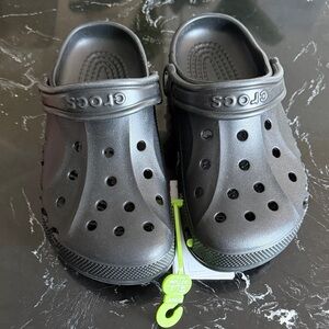 CROCS Kids Black Slip-On Sandals